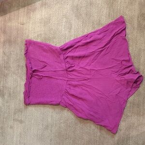 Purple/fuschia romper small